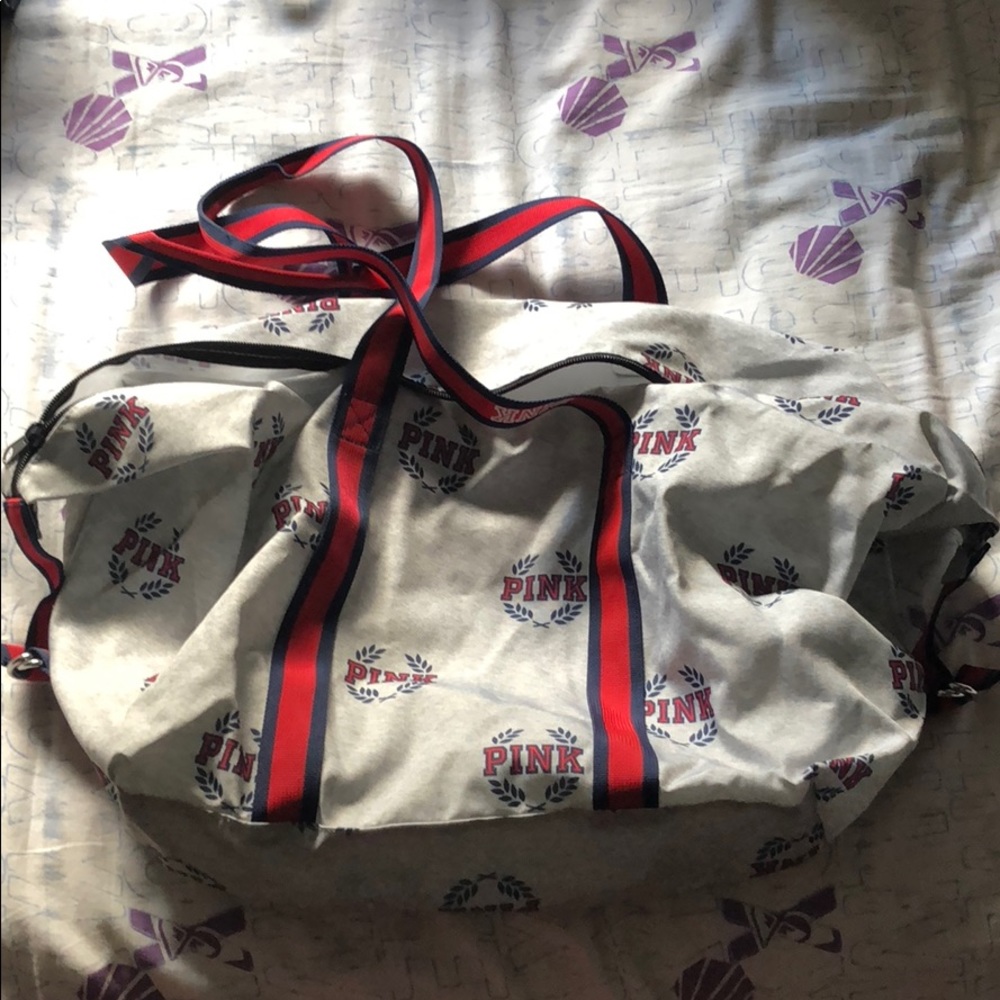 Pink travel bag